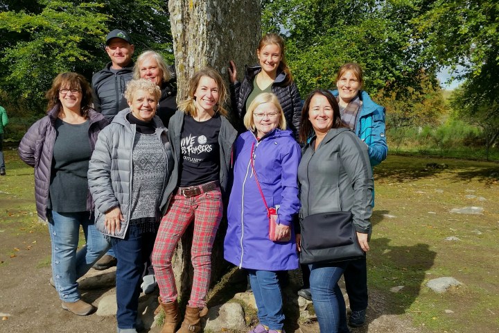 Lizzie and her outlander group