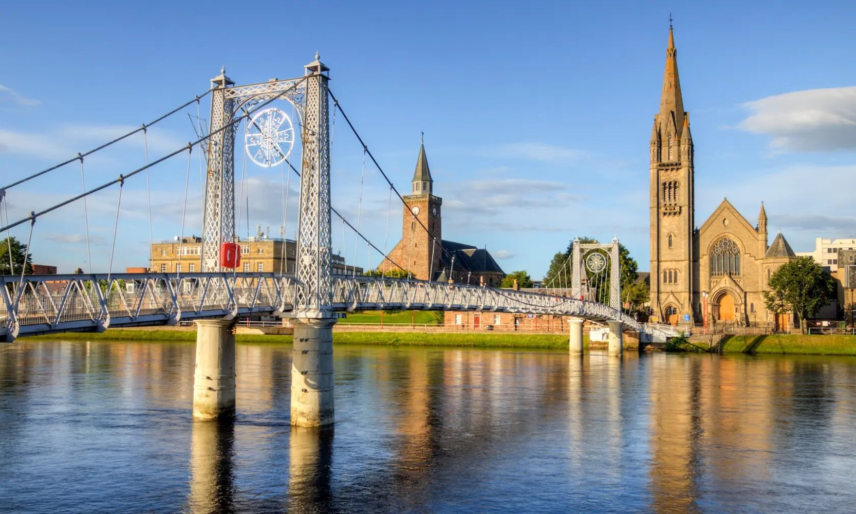 A view of the River Ness in Inverness